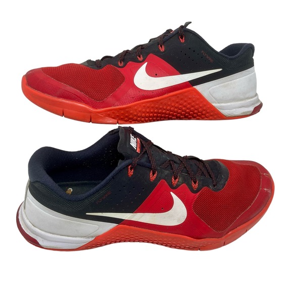 Nike Metcon 2 Sneakers Men's Sz 12 University Red 7,0,9:J.8.7 - Picture 2 of 13